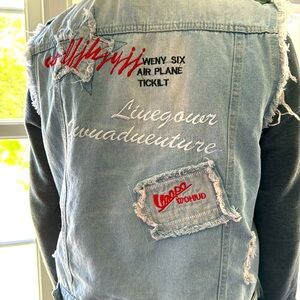 Jean vest- like brand new